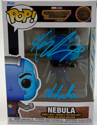Karen Gillan Signed Funko Pop #1205 "Nebula" (GOTG) w/long quote and char name - SWAU COA (Copy)
