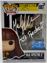 Malin Akerman signed Silk Spectre II signed Funko #1887 (Watchman) - Beckett COA