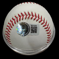 Derek Lowe Autographed ROMLB Baseball -  Beckett COA