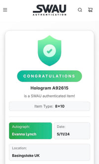 Evanna Lynch Signed 8x10 Photo Luna Lovegood (Harry Potter)  - Celebrity Authentics