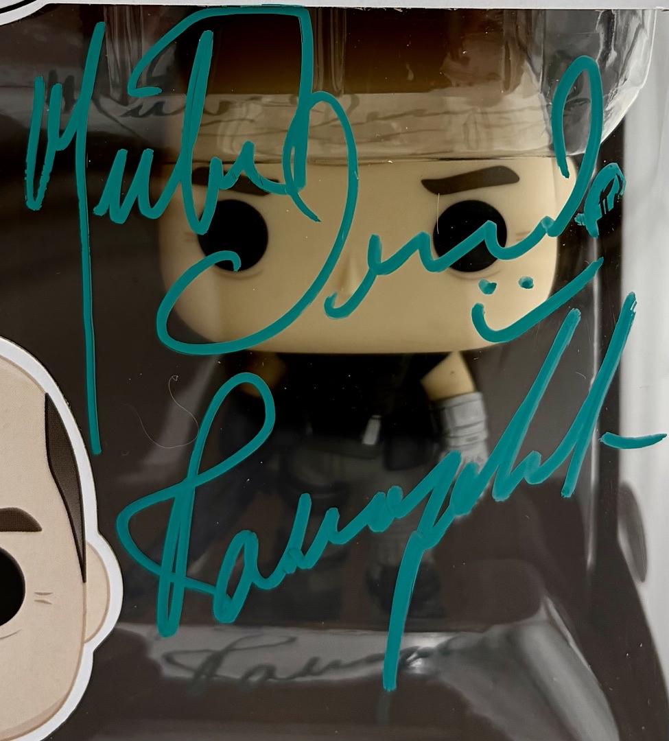 Michael Ironside signed "Jean Rasczak" Funko #1050 (Starship Troopers) - JSA COA