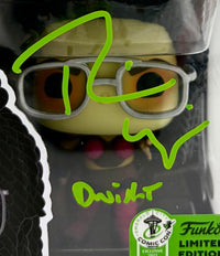 Rainn Wilson signed "Dwight Schrute" Funko #1072 (The Office) w/character name - JSA COA