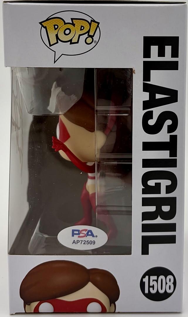 Holly Hunter signed "Elastigirl" Funko #403 (Incredibles) - PSA COA