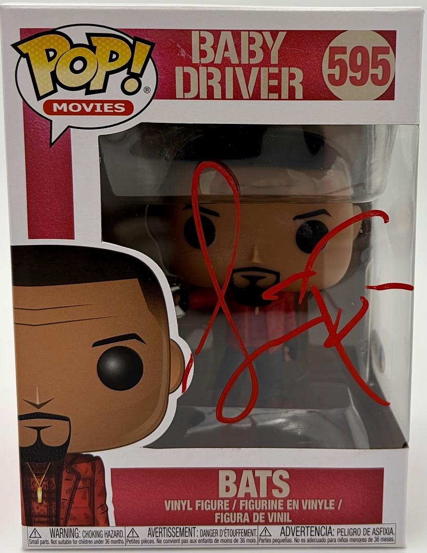 Jamie Foxx signed "Bats" Funko #595 (Baby Driver) - Beckett COA