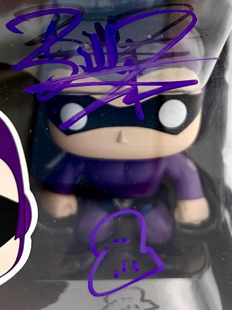 Billy Zane signed Funko #67 (The Phantom) - Beckett COA
