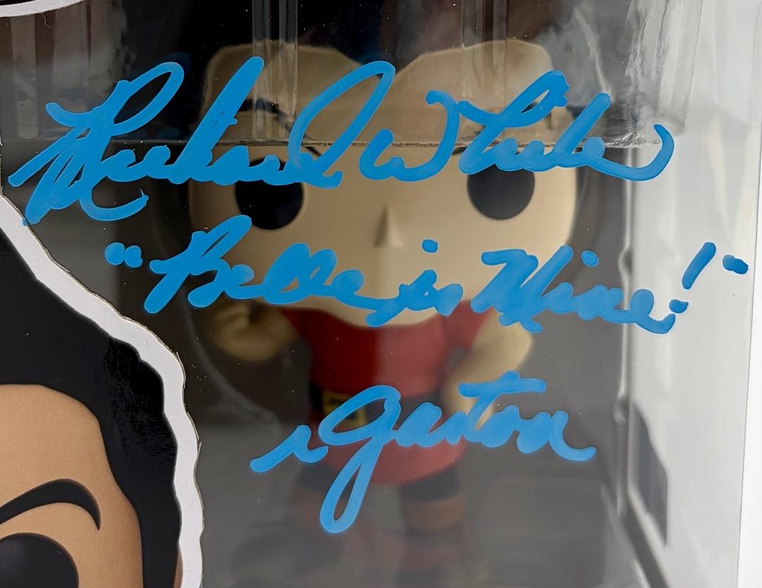 Richard White signed "Gaston" Funko #1518 (Disney Villains) - OC Celebrity Marketing COA