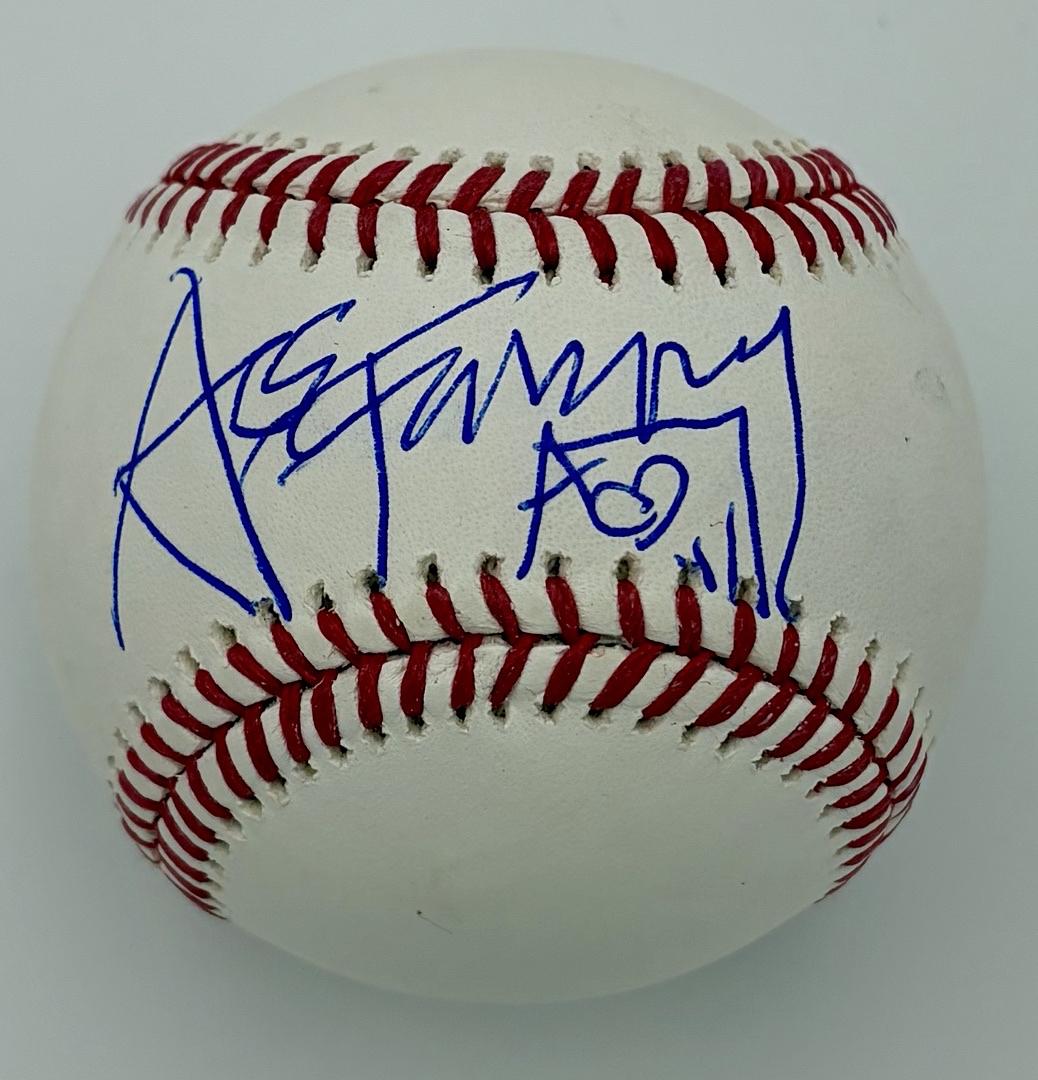Ace Frehley (KISS) signed ROMLB Baseball - JSA COA