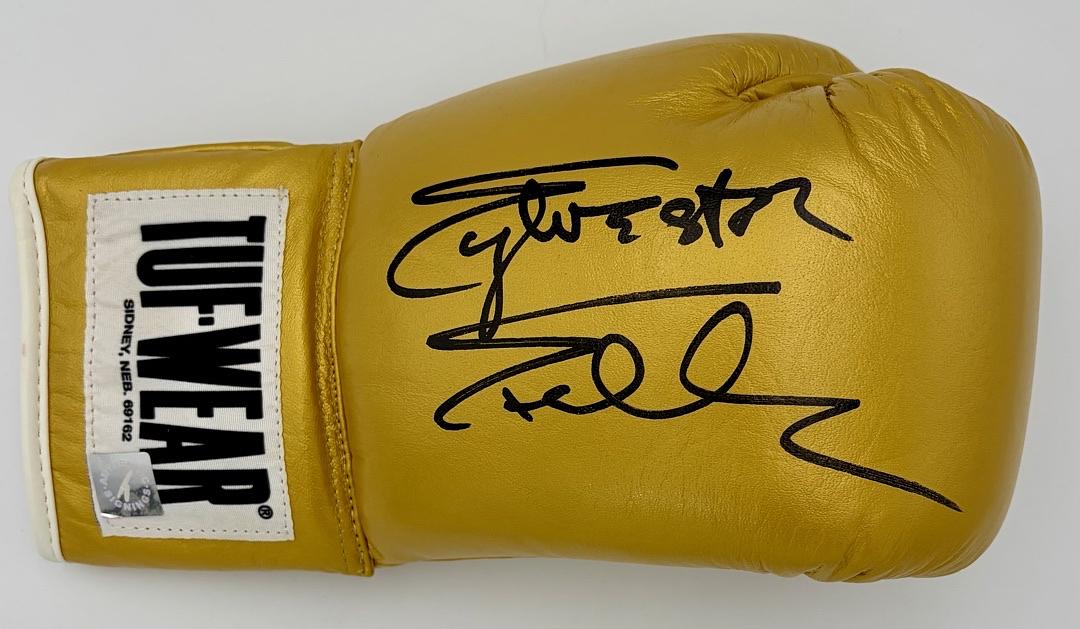 Sylvester Stallone signed boxing glove (Rocky) - ASI COA
