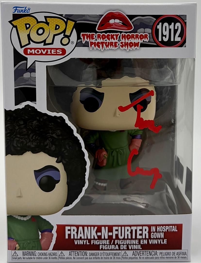 Tim Curry signed Funko #1912 "Frank-N-Furter" (Rocky Horror Picture Show) - OC Celebrity Marketing