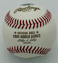 Ellis Burks signed 2004 World Series ROMLB Baseball (Red Sox) - Sure Shot COA