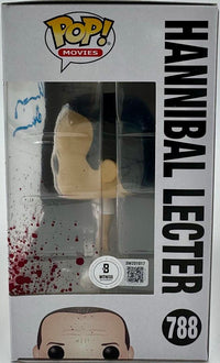 Anthony Hopkins Signed Funko Pop #788 Hannibal Lecter (Silence Of The Lambs) - Beckett COA
