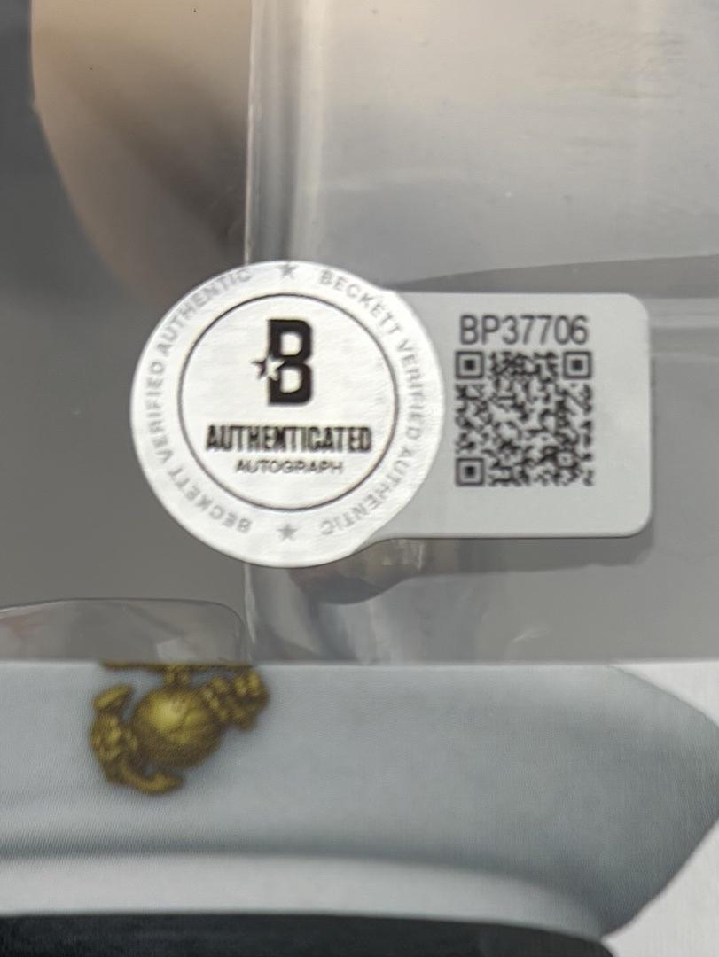 Alec Baldwin signed U.S. Marines Funko (USMC) w/ Lt. Ryan inscription - Beckett COA *RARE*