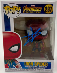 Tom Holland signed "Iron Spider" Funko #287 (Avengers) - Beckett COA