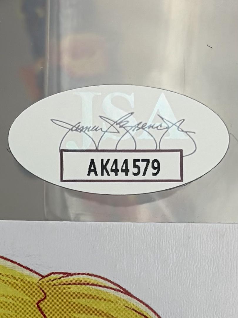 Brie Larson Signed Exclusive "Collector Corps" Funko #446 "Captain Marvel" - JSA COA