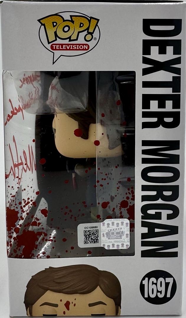 Michael C. Hall signed Funko #1697 w/quote - OC Celebrity Marketing