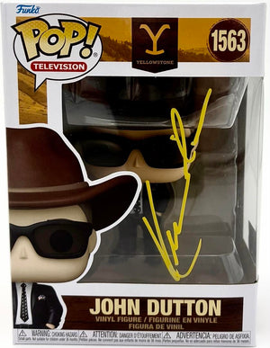 Kevin Costner Signed Funko Pop #1563 "Yellowstone" - SWAU COA