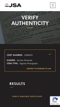 Denise Richards sexy 8x10 Photo (Playboy)  - JSA COA