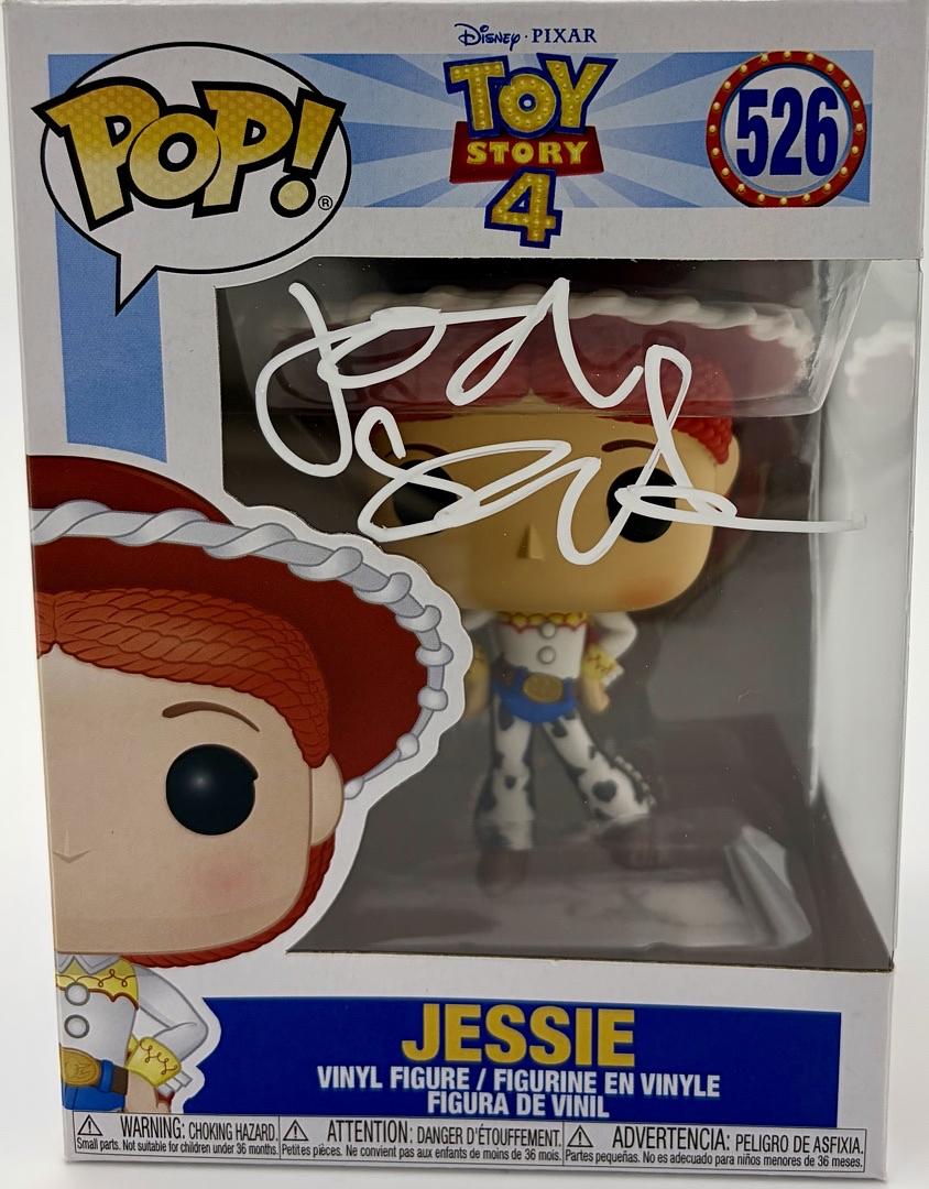 Joan Cusack signed "Jessie" Funko #526 (Toy Story) - JSA COA