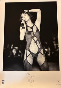 Cher 33x23 limited edition signed lithograph - Original Memorabilia Private Signing