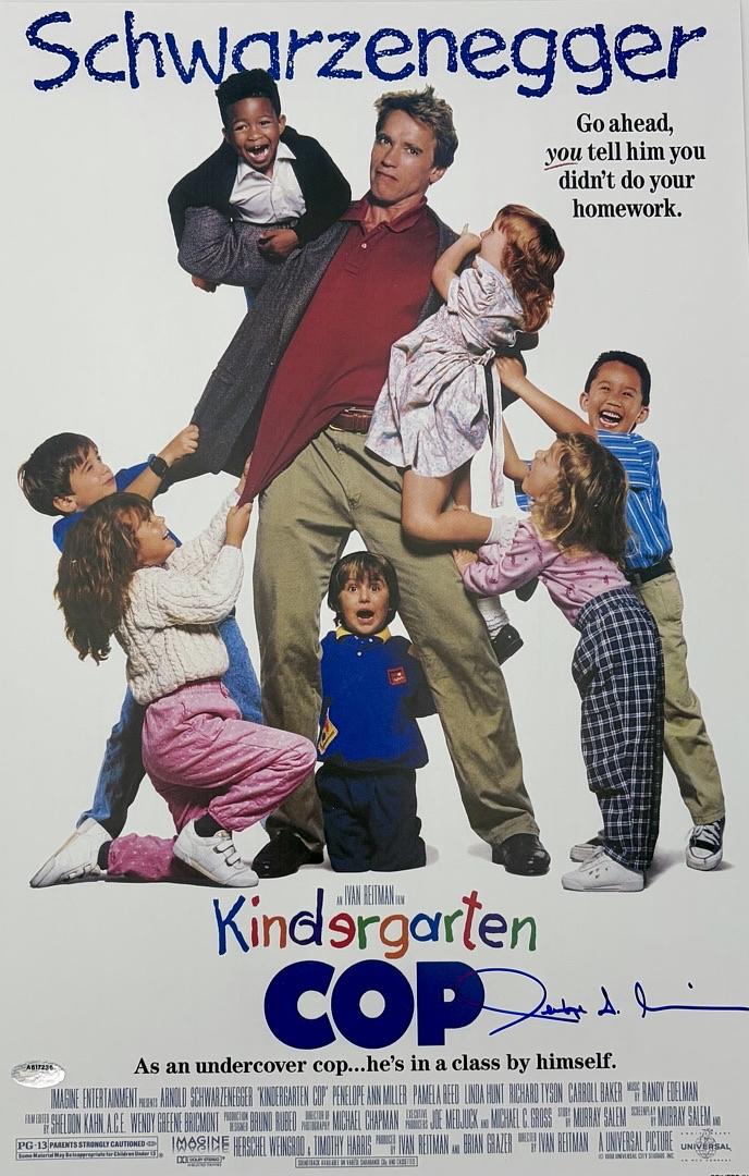 Penelope Ann Miller signed 11x17 "Kindergarten Cop" photo - Schwartz COA