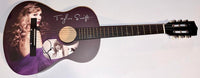 Taylor Swift Signed Purple/Picture Guitar - JSA COA #2