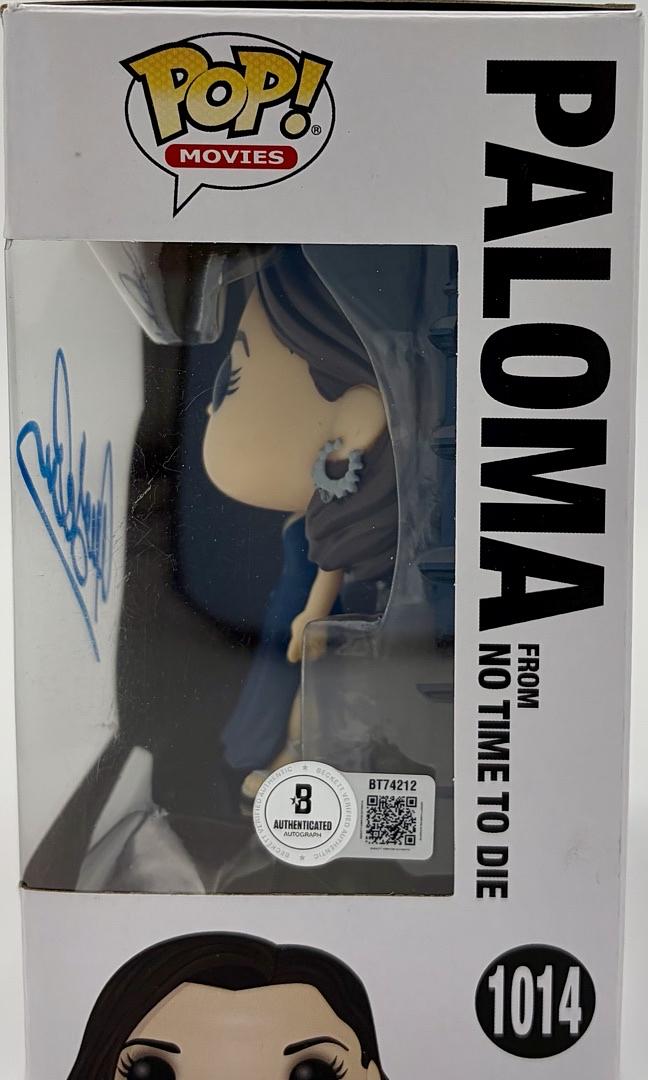 Ana De Armas Signed Funko Pop #1014 "Paloma" (James Bond) - Beckett COA