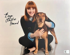 Bryce Dallas Howard signed 11x14 - OC Celebrity Marketing