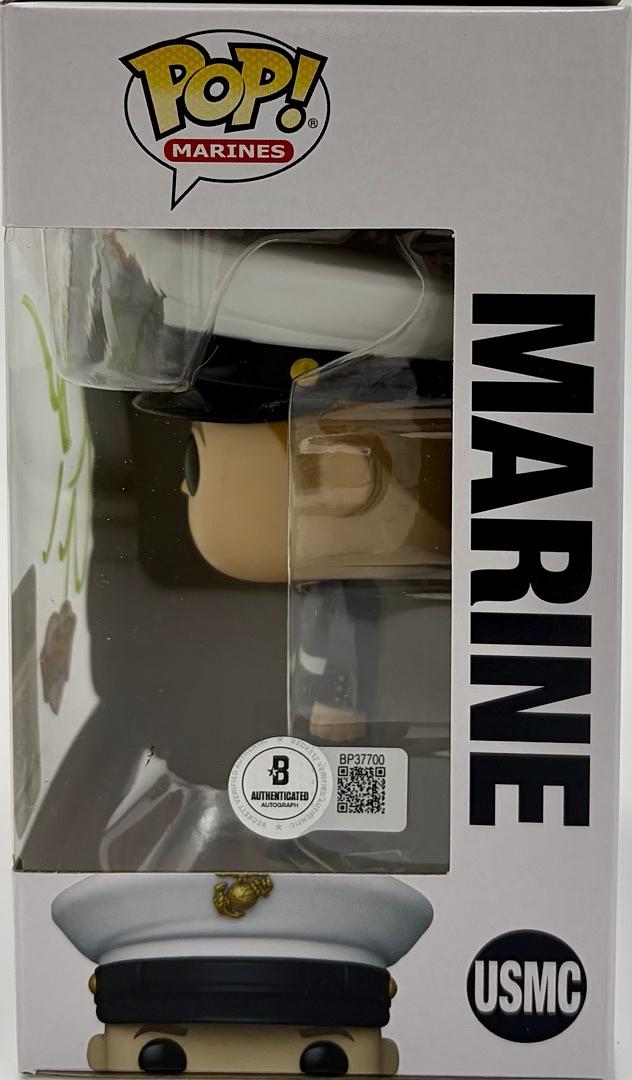 Alec Baldwin signed U.S. Marines Funko (USMC) w/ Lt. Ryan inscription - Beckett COA *RARE*