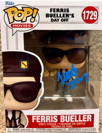 Matthew Broderick Signed Funko Pop Pop Beckett COA