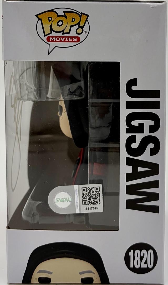 James Wan "Jigsaw" signed Funko Pop #1820 (Saw) - SWAU COA *RARE*