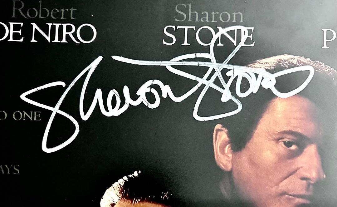 Sharon Stone signed 11x17 (Casino) - JSA COA