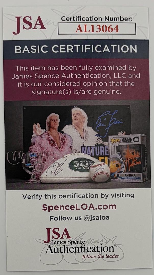 Ace Frehley Signed Funko Pop #123 "The Spaceman" (KISS) - JSA COA