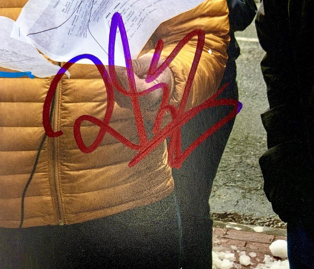 Matt Damon, Casey Affleck and Doug Liman signed 8x10 (The Instigators) - Beckett COA