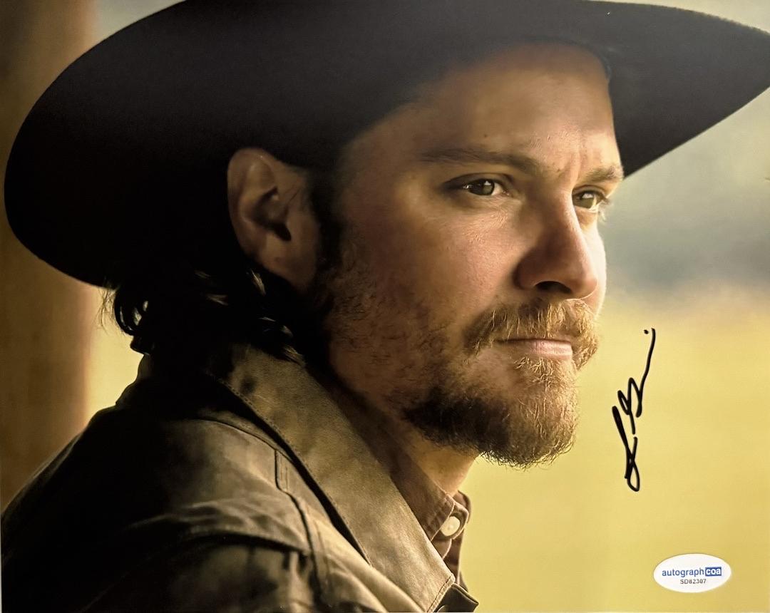 Luke Grimes Signed 8x10 Photo (Yellowstone) - ACOA COA