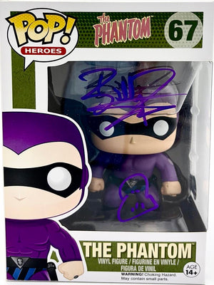 Billy Zane signed Funko #67 (The Phantom) - Beckett COA
