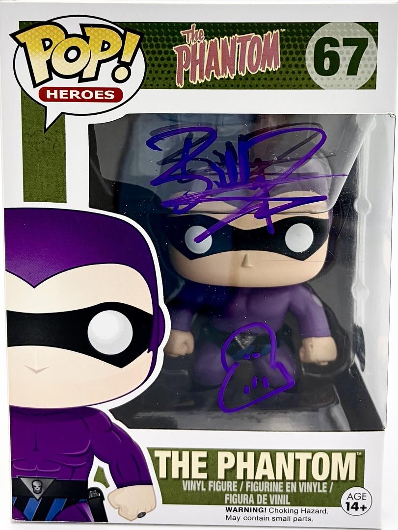 Billy Zane signed Funko #67 (The Phantom) - Beckett COA