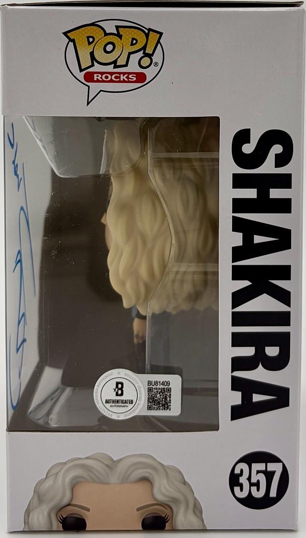 Shakira Signed Funko Pop #357 *RARE*  - Beckett COA