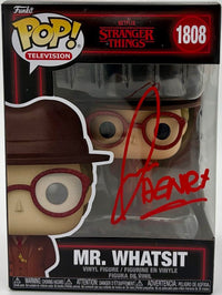 Jamie Campbell Bower signed Signature Series "Mr. Whatsit" Funko #1808 (Stranger Things) - JSA COA