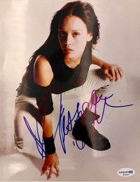 Jessica Alba "Dark Angel" signed 8x10 - ACOA COA