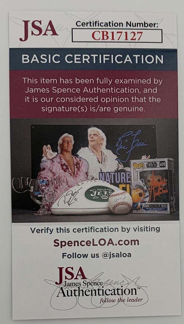 Jon Voight signed "Coach Kilmer" Funko #1868 - JSA COA