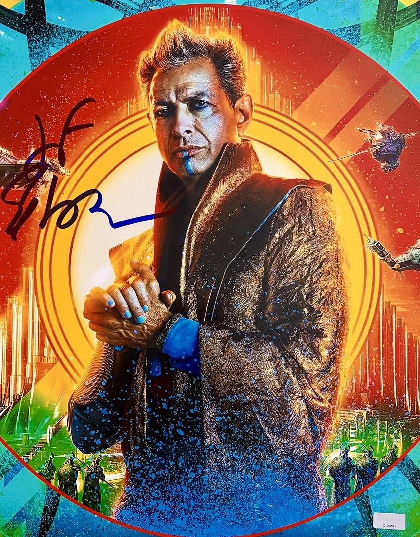 Jeff Goldblum signed 11x14 (Thor: Ragnarok) - Celebrity Authentics COA