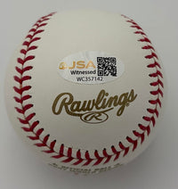 Jason Varitek signed 2007 World Series baseball w/inscription (Red Sox) - JSA COA