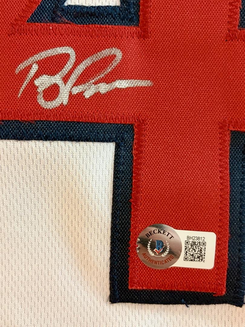 Terry Francona signed Red Sox jersey - Beckett COA