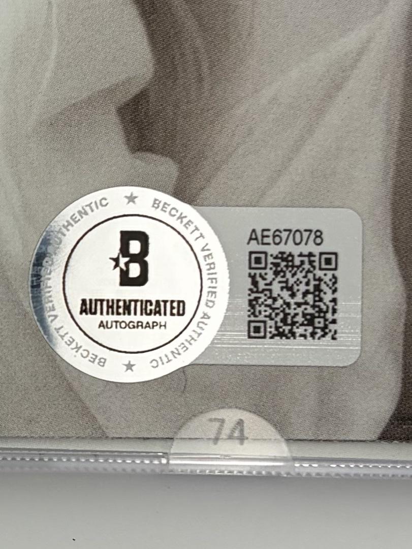 Taylor Swift signed CD Insert "The Manuscript" - JSA COA