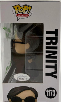 Carrie Anne Moss Signed Funko Pop #1173 "Trinity" (Matrix) - JSA COA