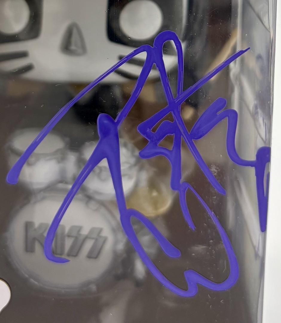 Peter Criss signed "The Catman" Funko #124 (KISS) - JSA COA