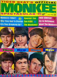 Mickey Dolenz (The Monkees) signed Tiger Beat magazine - JSA COA