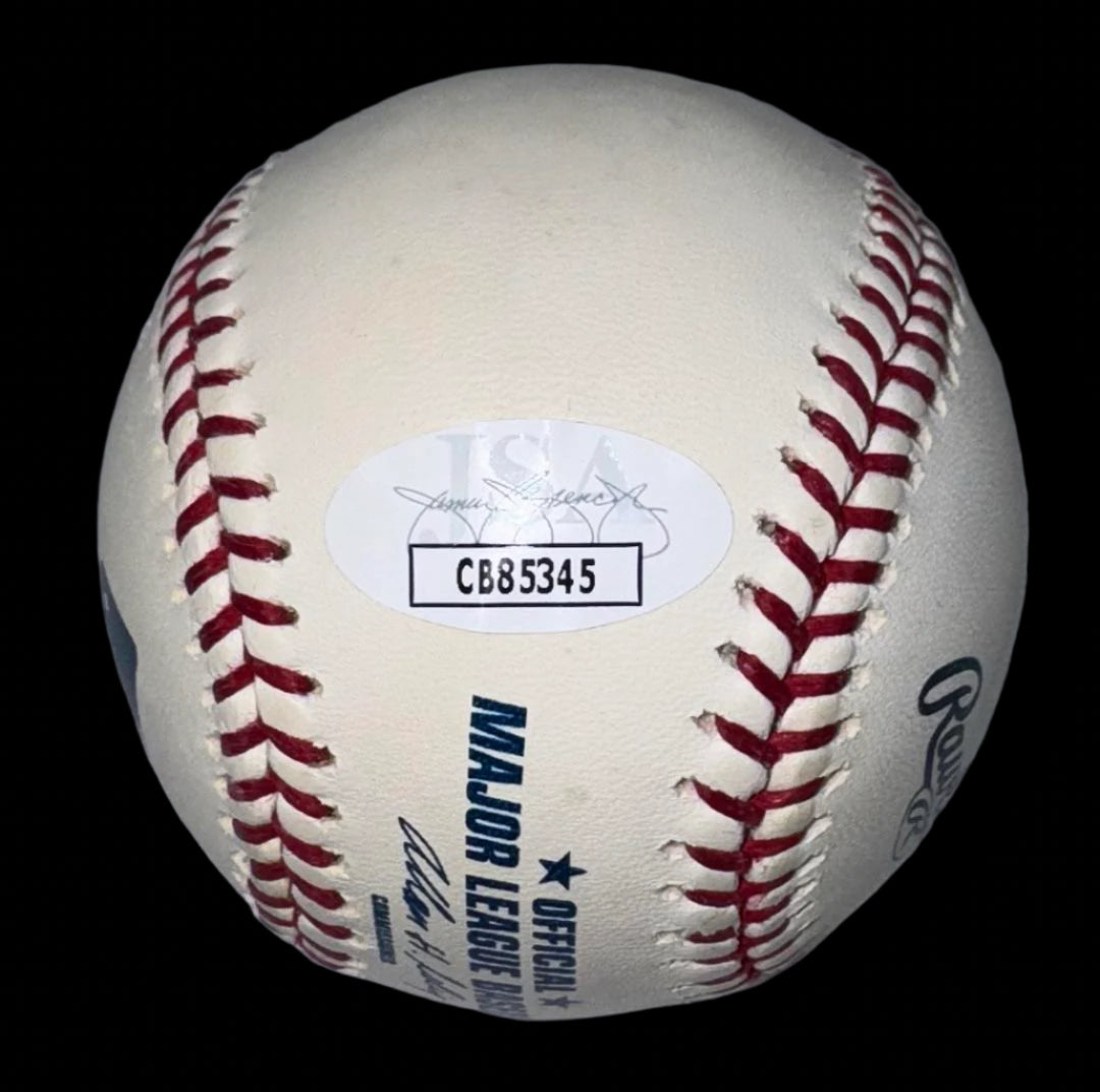 Manny Ramirez Autographed Rawlings ROMLB Baseball (Selig) - JSA COA