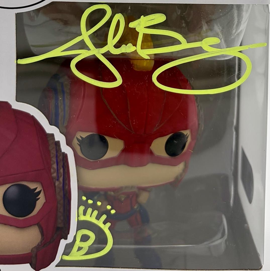 Jake Busey signed "Kamala Khan" Funko #1078 (Ms. Marvel) - SWAU COA
