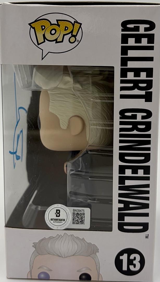 Johnny Depp Signed "Gellert Grindelwald" Funko Pop #13 (Fantastic Beasts) - Beckett COA